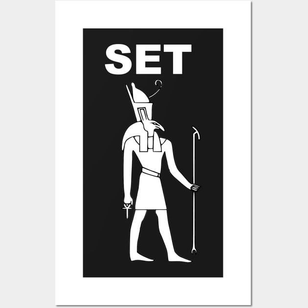 Ancient Egypt God Set Wall Art by AgemaApparel